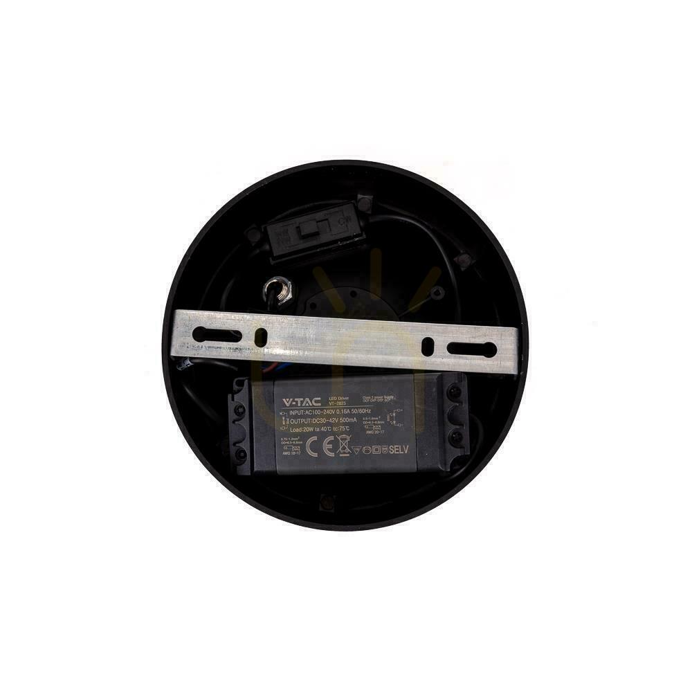 Zeige Anbaudownlight V-TAC 28W Tilt CRI90 CCT Schwarz VT-2833 3000K-4000K-6400K 2500lm. Anbaudownlight V-TAC 28W Tilt CRI90 CCT Schwarz VT-2833 3000K-4000K-6400K 2500lm.