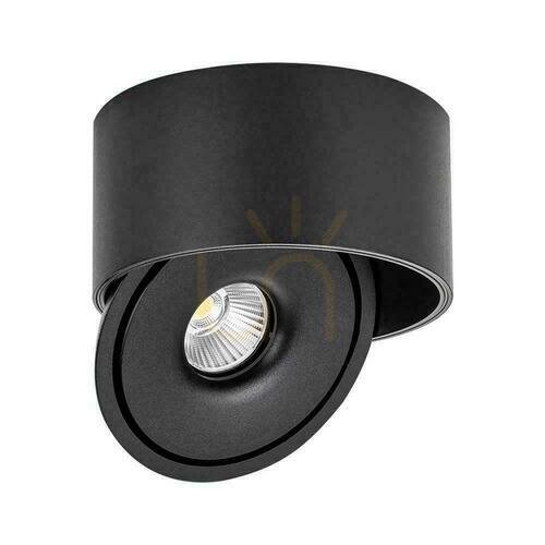 Prüfen Anbaudownlight V-TAC 28W Tilt CRI90 CCT Schwarz VT-2833 3000K-4000K-6400K 2500lm.