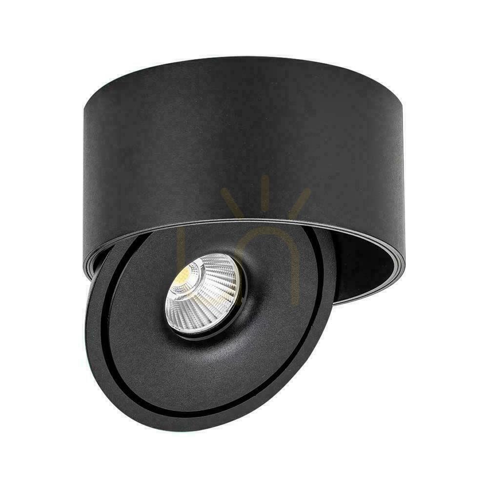 Prüfen Anbaudownlight V-TAC 28W Tilt CRI90 CCT Schwarz VT-2833 3000K-4000K-6400K 2500lm. Anbaudownlight V-TAC 28W Tilt CRI90 CCT Schwarz VT-2833 3000K-4000K-6400K 2500lm.