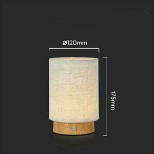 V-TAC 3W LED-Schreibtisch Nachtlicht Ladegerät Dimmbar Holz VT-7569 3000K 110lm. 2 V-TAC 3W LED-Schreibtisch Nachtlicht Ladegerät Dimmbar Holz VT-7569 3000K 110lm. small 2