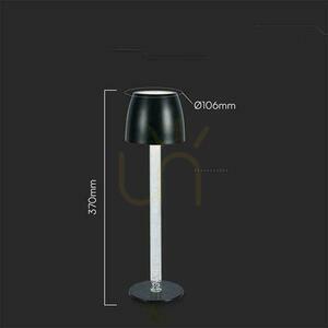 V-TAC 3W LED Charging Dimmable Nightstand Desk Lamp Black VT-7576 3000K 310lm. 6 V-TAC 3W LED Charging Dimmable Nightstand Desk Lamp Black VT-7576 3000K 310lm. small 6