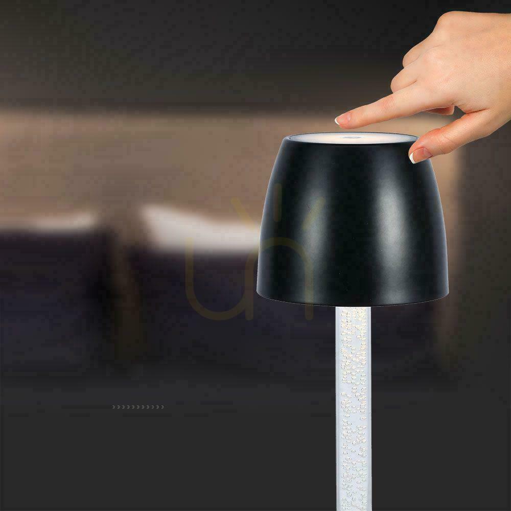 Vorschau V-TAC 3W LED Charging Dimmable Nightstand Desk Lamp Black VT-7576 3000K 310lm. V-TAC 3W LED Charging Dimmable Nightstand Desk Lamp Black VT-7576 3000K 310lm.