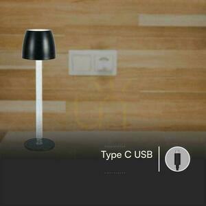 V-TAC 3W LED Charging Dimmable Nightstand Desk Lamp Black VT-7576 3000K 310lm. 8 V-TAC 3W LED Charging Dimmable Nightstand Desk Lamp Black VT-7576 3000K 310lm. small 8