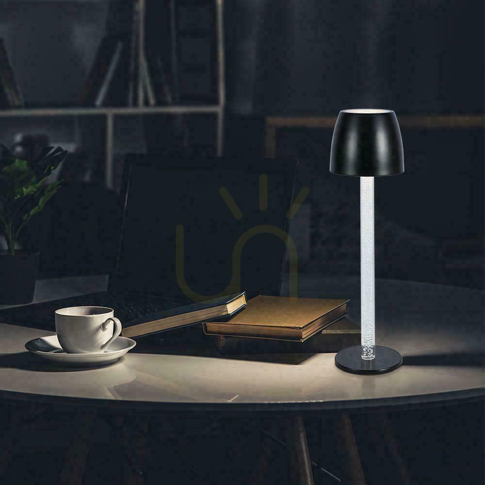 Zeige V-TAC 3W LED Charging Dimmable Nightstand Desk Lamp Black VT-7576 3000K 310lm. V-TAC 3W LED Charging Dimmable Nightstand Desk Lamp Black VT-7576 3000K 310lm.