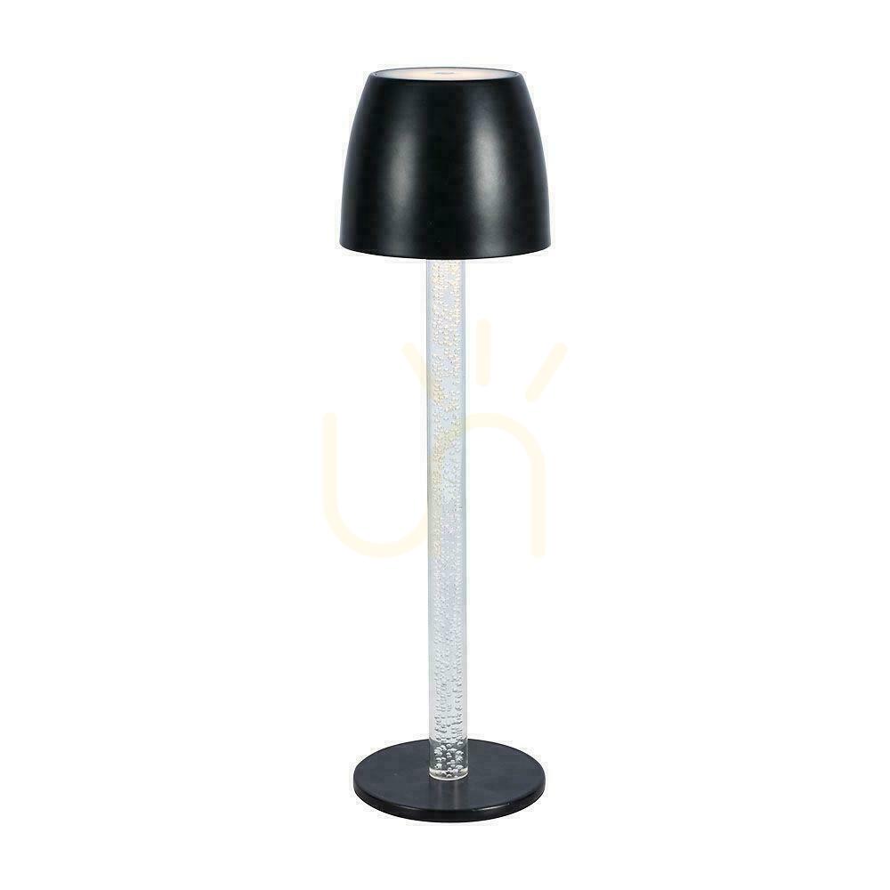 Prüfen V-TAC 3W LED Charging Dimmable Nightstand Desk Lamp Black VT-7576 3000K 310lm. V-TAC 3W LED Charging Dimmable Nightstand Desk Lamp Black VT-7576 3000K 310lm.