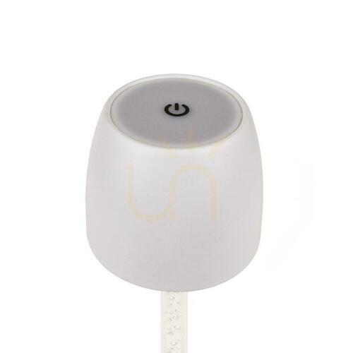 Prüfen V-TAC 3W LED-Schreibtisch Nachtlicht Ladegerät Dimmbar Weiß VT-7576 3000K 310lm.