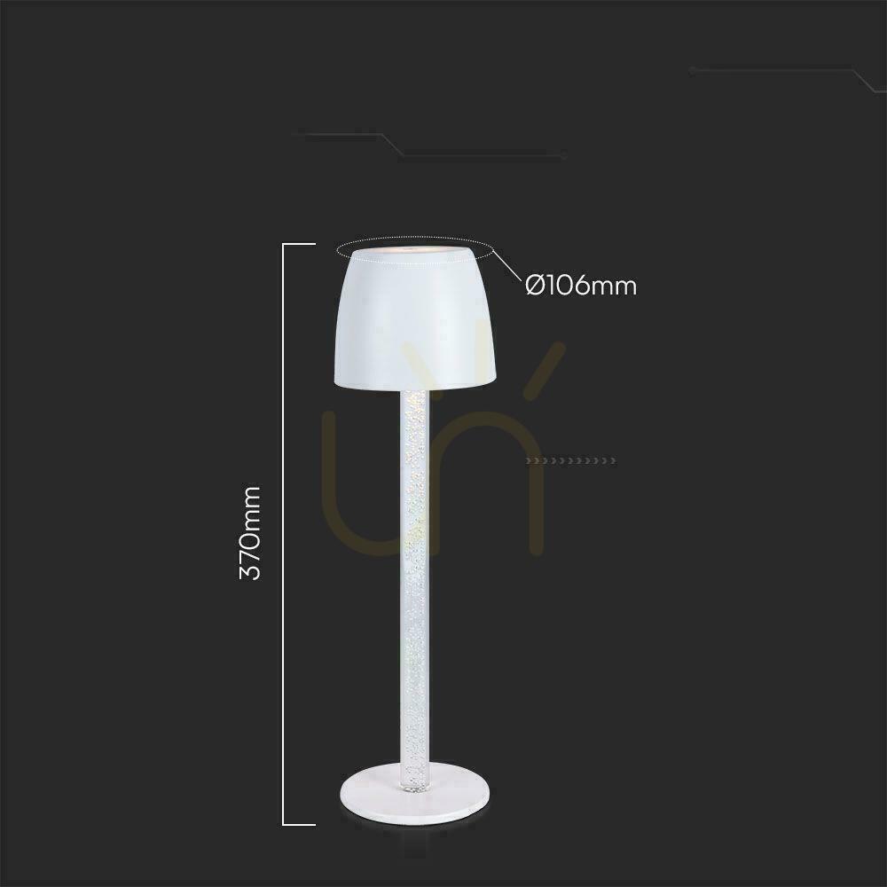 Prüfen V-TAC 3W LED-Schreibtisch Nachtlicht Ladegerät Dimmbar Weiß VT-7576 3000K 310lm. V-TAC 3W LED-Schreibtisch Nachtlicht Ladegerät Dimmbar Weiß VT-7576 3000K 310lm.