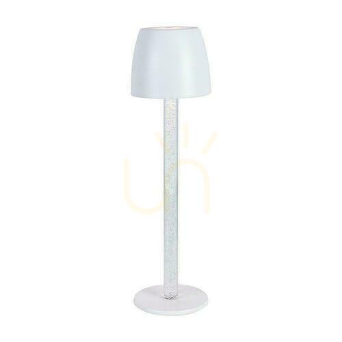 Prüfen V-TAC 3W LED-Schreibtisch Nachtlicht Ladegerät Dimmbar Weiß VT-7576 3000K 310lm.