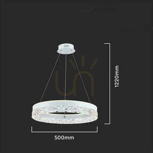 V-TAC 25W LED-Pendelleuchte Weiß VT-7581 3000K 3000lm 1 V-TAC 25W LED-Pendelleuchte Weiß VT-7581 3000K 3000lm small 1