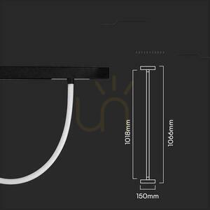 Leuchte Magnetisches Bussystem 48V V-TAC 11W LED 100cm VT-42112 3000K 1270lm 3 Jahre Garantie small 5