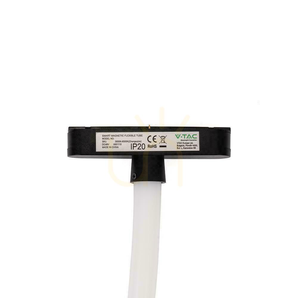 Vorschau Leuchte Magnetisches Bussystem 48V V-TAC 23W LED 200cm VT-42024 3000K 2760lm 3 Jahre Garantie Leuchte Magnetisches Bussystem 48V V-TAC 23W LED 200cm VT-42024 3000K 2760lm 3 Jahre Garantie
