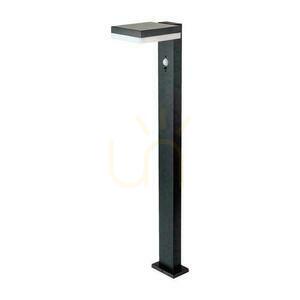 V-TAC 80cm Solar Gartenmast 5.5W LED IP54 Quadratisch Schwarz VT-1167 3000K 220lm 3 Jahre Garantie small 0