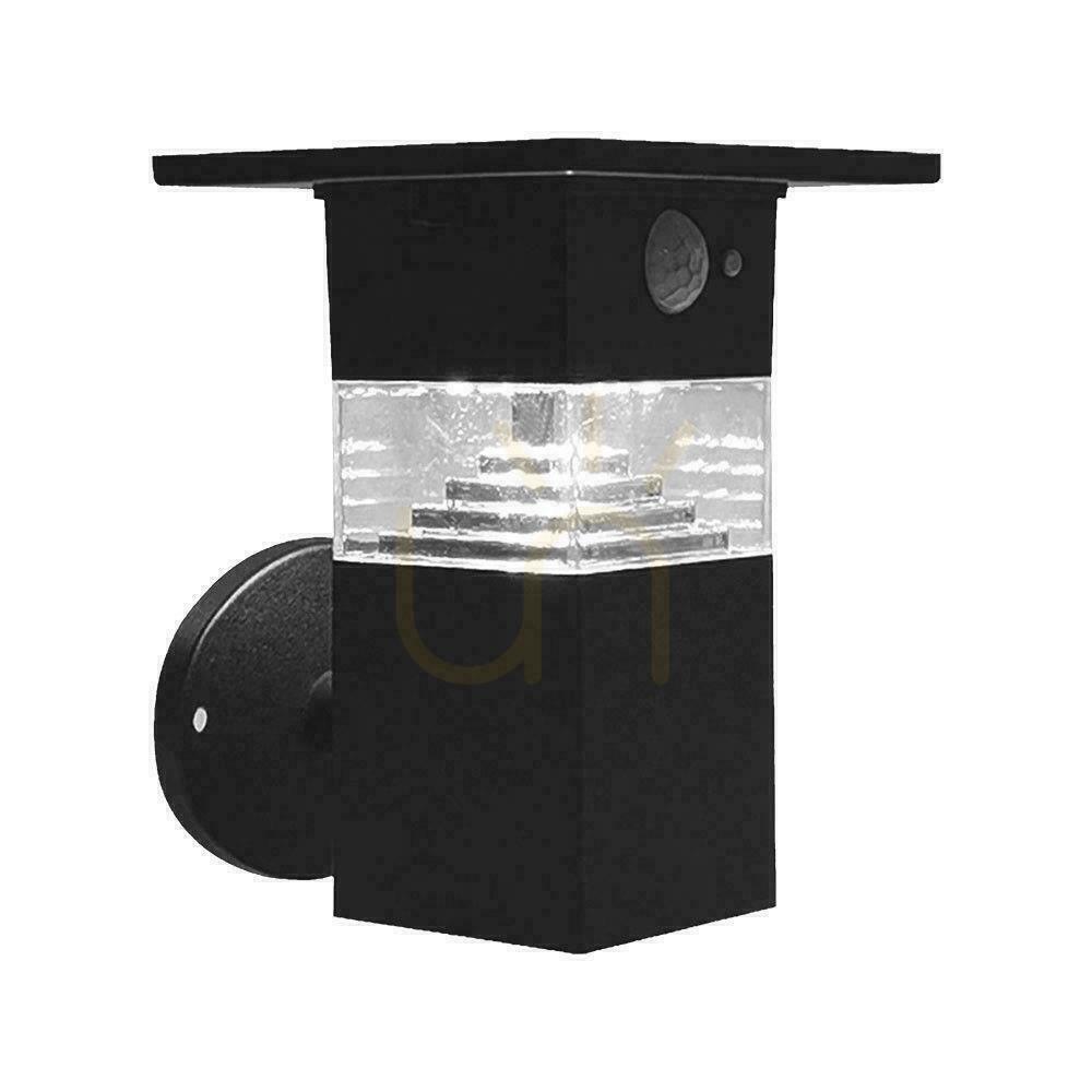 Prüfen V-TAC 5.5W LED IP54 Schwarz VT-1169 3000K 250lm Solar Garten Wandlampe 3 Jahre Garantie V-TAC 5.5W LED IP54 Schwarz VT-1169 3000K 250lm Solar Garten Wandlampe 3 Jahre Garantie