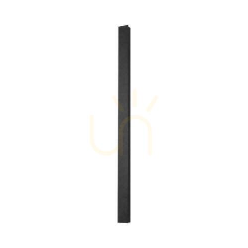 Prüfen LED Line V-TAC 10W IP65 Schwarz 51cm VT-1173 3000K 1250lm Wandmontage.