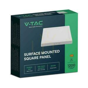 LED-Aufbaupanel V-TAC Downlight VT-60012 weiß 12 W 4000 K 1200 lm 167 mm small 2