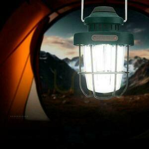 Tragbare Campinglampe V-TAC VT-9903D grün LED 3 W IP44 USB-C small 10