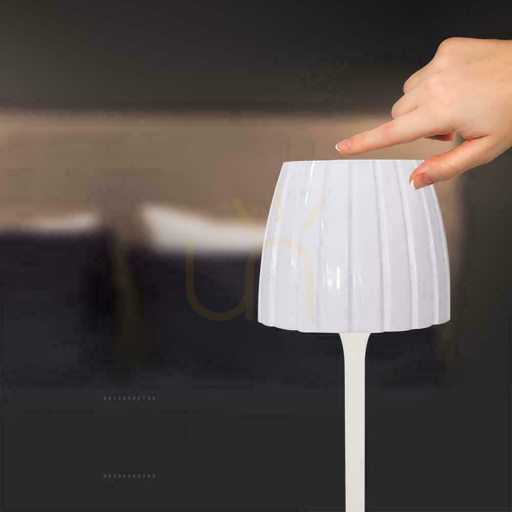 Prüfen V-TAC 2.7W LED Nachttischlampe 34cm USB Aufladung Dimmbar Weiß VT-7967 3000K-6000K 110lm V-TAC 2.7W LED Nachttischlampe 34cm USB Aufladung Dimmbar Weiß VT-7967 3000K-6000K 110lm