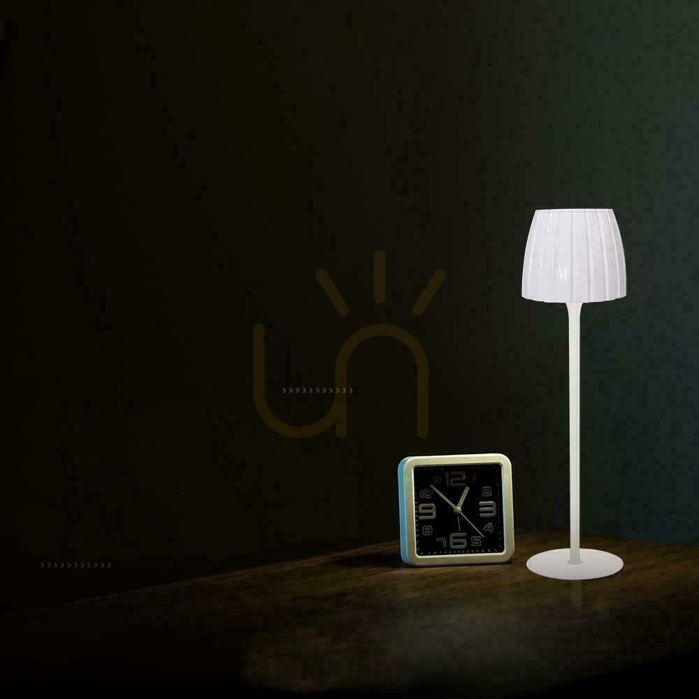Aussicht V-TAC 2.7W LED Nachttischlampe 34cm USB Aufladung Dimmbar Weiß VT-7967 3000K-6000K 110lm V-TAC 2.7W LED Nachttischlampe 34cm USB Aufladung Dimmbar Weiß VT-7967 3000K-6000K 110lm