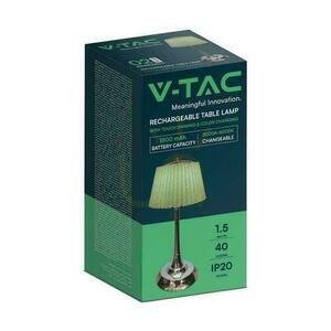 V-TAC 1.5W LED 28cm Desktop Nachtlicht USB Aufladung Dimmbar Grün VT-7968 3000K-6000K 40lm small 3
