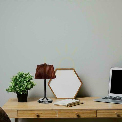Prüfen V-TAC 1.5W LED Nachttischlampe 28cm USB Aufladung Dimmbar Bronze VT-7968 3000K-6000K 40lm