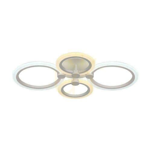 Prüfen V-TAC 51W dimmbare LED-Deckenleuchte Weiß Pilot VT-7717 3000K-4000K-6000K 3900lm.