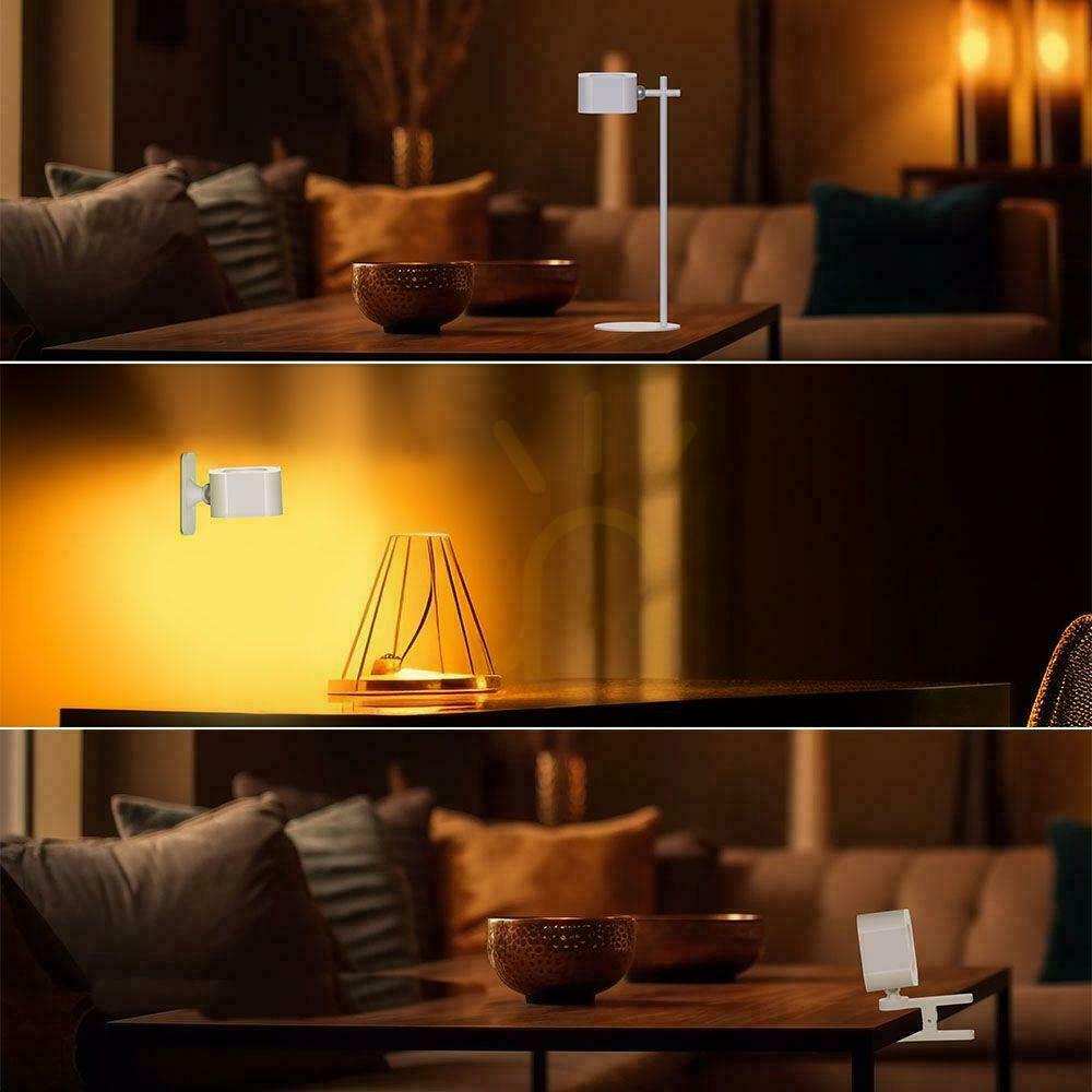 Aussicht V-TAC 4-in-1 Schreibtischlampe 35cm Tapete Clip Taschenlampe 3W LED CCT Weiß VT-10115 3000K-6000K 300lm V-TAC 4-in-1 Schreibtischlampe 35cm Tapete Clip Taschenlampe 3W LED CCT Weiß VT-10115 3000K-6000K 300lm