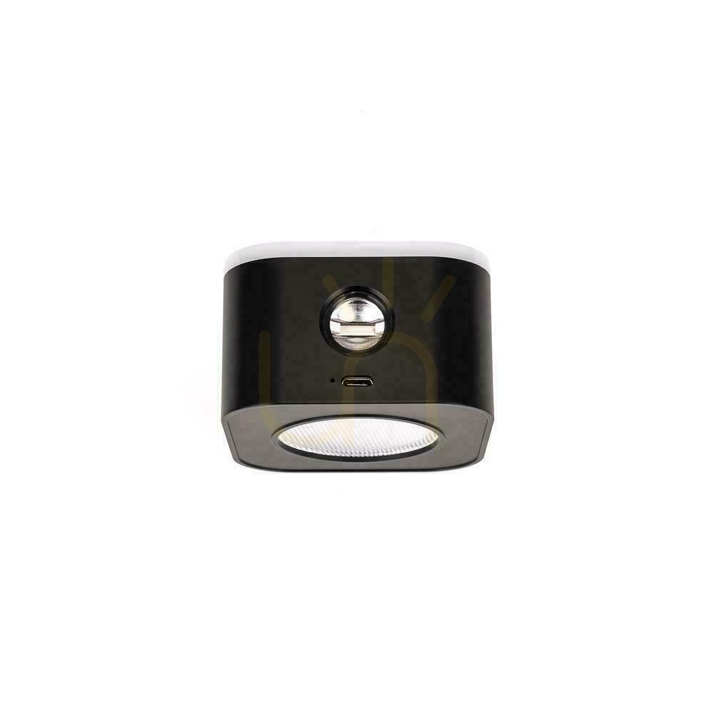 Zeige V-TAC 4-in-1 Schreibtischlampe 35cm Wallpaper Clip Taschenlampe 3W LED CCT Schwarz VT-10115 3000K-6000K 300lm V-TAC 4-in-1 Schreibtischlampe 35cm Wallpaper Clip Taschenlampe 3W LED CCT Schwarz VT-10115 3000K-6000K 300lm