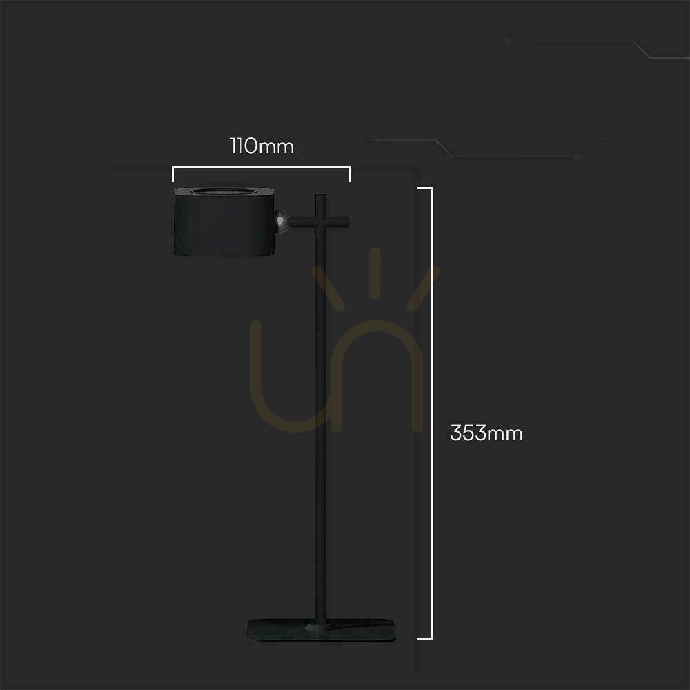 Aussicht V-TAC 4-in-1 Schreibtischlampe 35cm Wallpaper Clip Taschenlampe 3W LED CCT Schwarz VT-10115 3000K-6000K 300lm V-TAC 4-in-1 Schreibtischlampe 35cm Wallpaper Clip Taschenlampe 3W LED CCT Schwarz VT-10115 3000K-6000K 300lm