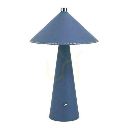 Prüfen Blaue LED-Tischleuchte V-TAC VT-10117, 3 W, 33 cm, mit Akku und USB-C