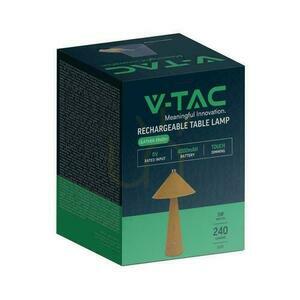 V-TAC 3W LED Nachttischlampe 33cm CCT Ladegerät USB-C Dimmbar Gelbes Leder VT-10117-Y 3000K-6000K 240lm 4 V-TAC 3W LED Nachttischlampe 33cm CCT Ladegerät USB-C Dimmbar Gelbes Leder VT-10117-Y 3000K-6000K 240lm small 4