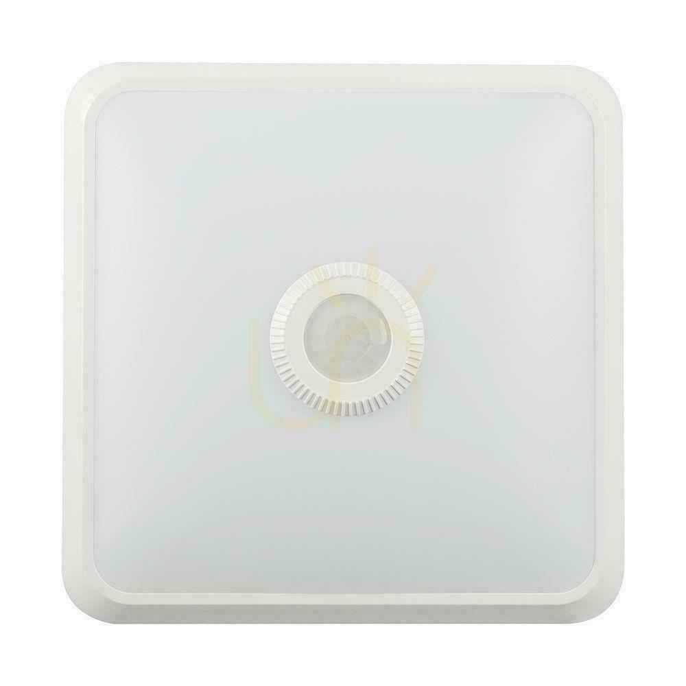Aussicht LED Plafond V-TAC SAMSUNG CHIP 12W 29x29cm CCT Bewegungsmelder Quadratisch Weiß VT-81003 3000K-4000K-6000K 1100lm 5 Jahre Garantie LED Plafond V-TAC SAMSUNG CHIP 12W 29x29cm CCT Bewegungsmelder Quadratisch Weiß VT-81003 3000K-4000K-6000K 1100lm 5 Jahre Garantie