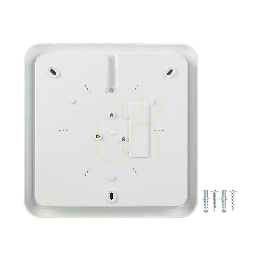 Zeige LED Plafond V-TAC SAMSUNG CHIP 12W 29x29cm CCT Bewegungsmelder Quadratisch Weiß VT-81003 3000K-4000K-6000K 1100lm 5 Jahre Garantie LED Plafond V-TAC SAMSUNG CHIP 12W 29x29cm CCT Bewegungsmelder Quadratisch Weiß VT-81003 3000K-4000K-6000K 1100lm 5 Jahre Garantie