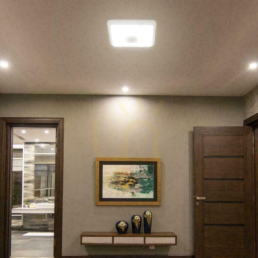 Vorschau LED Plafond V-TAC SAMSUNG CHIP 12W 29x29cm CCT Bewegungsmelder Quadratisch Weiß VT-81003 3000K-4000K-6000K 1100lm 5 Jahre Garantie LED Plafond V-TAC SAMSUNG CHIP 12W 29x29cm CCT Bewegungsmelder Quadratisch Weiß VT-81003 3000K-4000K-6000K 1100lm 5 Jahre Garantie