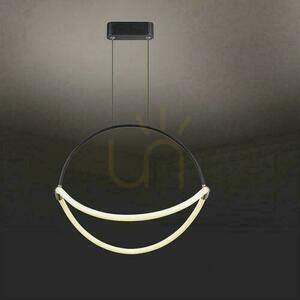 V-TAC Pendelleuchte 16W LED 50cm Schwarz VT-10125 3000K 1920lm small 2