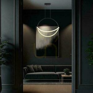 V-TAC Pendelleuchte 16W LED 50cm Schwarz VT-10125 3000K 1920lm small 4