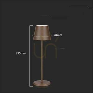 V-TAC 1.5W LED-Schreibtisch-Nachtlicht Ladegerät Dimmbar IP54 Bronze, Corten VT-7997 3000K 150lm small 6