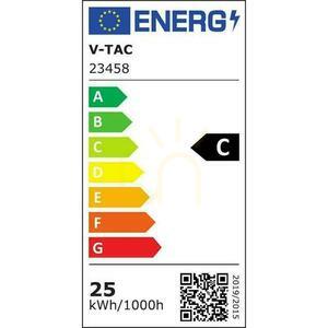 LED-Panel V-TAC 25W 600x600 LED Hintergrundbeleuchtung 33mm 180Lm/W VT-60025 6500K 4500lm small 7