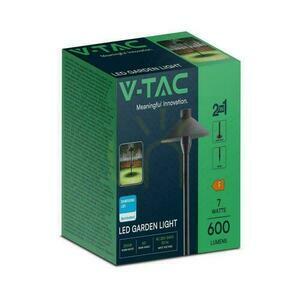 V-TAC 7W SAMSUNG CHIP 2-in-1 Garden Pole Schwarz VT-907 3000K 600lm 3 Jahre Garantie small 3