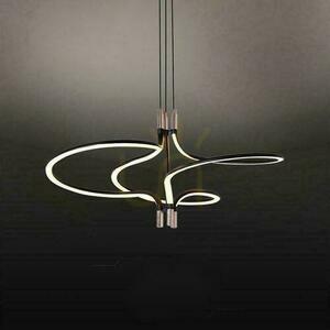 LED-Pendelleuchte V-TAC VT-7980 30 W Schwarz-Gold, 56 × 120 cm, 3000 K small 2