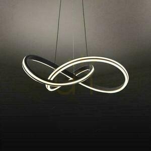 V-TAC LED-Pendelleuchte 40W Schwarz 60x122cm VT-7983 2700-6500K 4800lm small 2