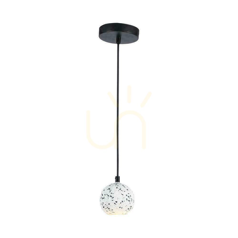 Prüfen V-TAC G9 Marmor Weiß 10x120cm VT-7986 Pendelleuchte V-TAC G9 Marmor Weiß 10x120cm VT-7986 Pendelleuchte