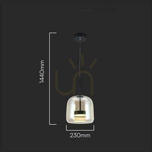 Pendelleuchte V-TAC LED 6W Acryl Amber 23x144cm VT-7989 3000K 750lm small 1