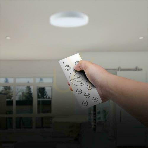 Prüfen Plafond V-TAC 40W ELEGANT fi.40cm CCT Pilot TIMER VT-8563 3000K-6500K 4000lm
