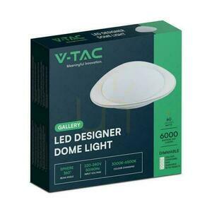 Plafond V-TAC 60W PHANTOM fi.55cm CCT Pilot TIMER VT-8568 3000K-6500K 6000lm small 4