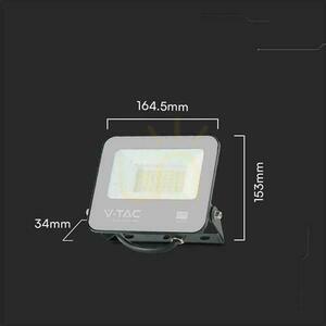 LED Projektor V-TAC 30W 100Lm/W Kabel 1mb SAMSUNG CHIP Schwarz VT-44035 3000K 2505lm 5 Jahre Garantie small 2