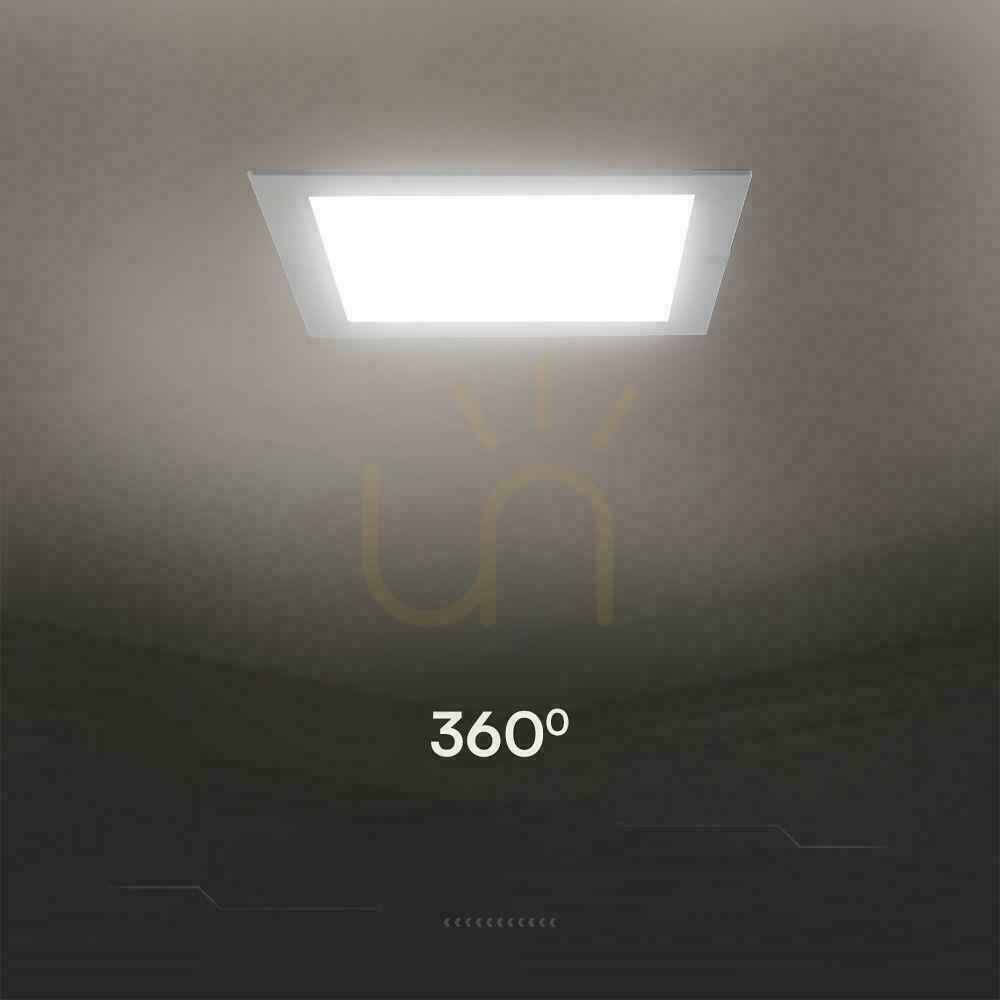Prüfen V-TAC 3W LED SAMSUNG CHIP Einbaupanel Quadratisch 90x90mm VT-61003SQ-S 3000K 330lm V-TAC 3W LED SAMSUNG CHIP Einbaupanel Quadratisch 90x90mm VT-61003SQ-S 3000K 330lm
