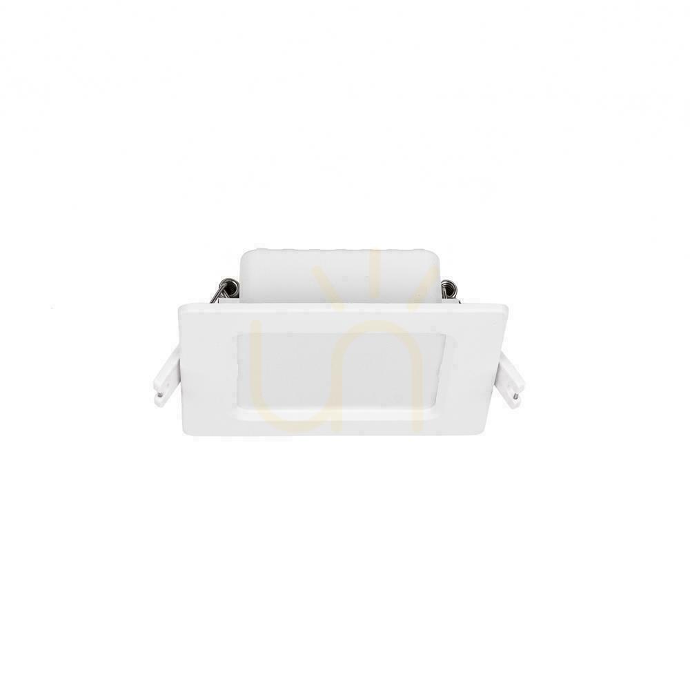 Prüfen V-TAC 3W LED SAMSUNG CHIP Einbaupanel Quadratisch 90x90mm VT-61003SQ-S 3000K 330lm V-TAC 3W LED SAMSUNG CHIP Einbaupanel Quadratisch 90x90mm VT-61003SQ-S 3000K 330lm