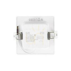 V-TAC 3W LED SAMSUNG CHIP Einbaupanel Quadratisch 90x90mm VT-61003SQ-S 6500K 330lm small 2