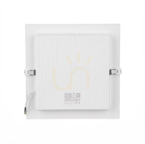 Prüfen V-TAC 18W LED SAMSUNG CHIP Einbaupanel Quadratisch 295x295mm VT-61024SQ-S 6500K 2640lm