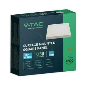 V-TAC 12W LED SAMSUNG CHIP Surface Panel Quadratisch 167x167mm VT-60012SQ-S 4000K 1200lm small 2